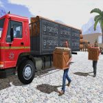 Asian Offroad Cargo Truck Driver Game