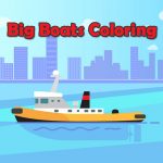 Big Boats Coloring