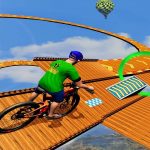 BMX Rider Impossible Stunt Racing : Bicycle Stunt