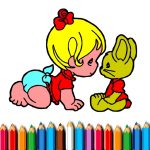 BTS Baby Girl Coloring