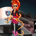 Monster High Toralei Stripe Shopping Dressup