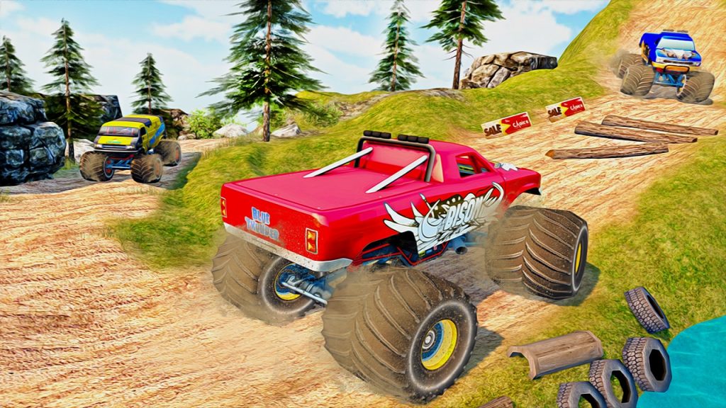 Jogar MONSTER Truck Racing : Offroad Driving Simulator | NetJogos