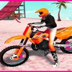 Motocross Beach Jumping Bike Stunt Game