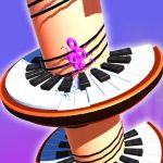 Piano Helix Jump