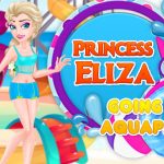 Princess Eliza Going To Aquapark