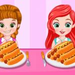 Princess Hotdog Eating Contest