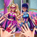 Superhero Princesses Nails Salon